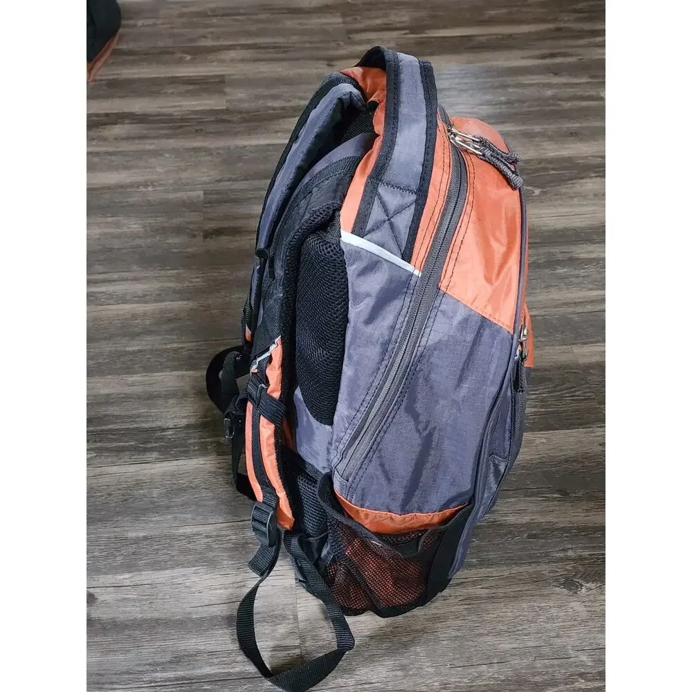 Outdoor Products Morph 8.0 Backpack School Travel Hiking Orange/Grey